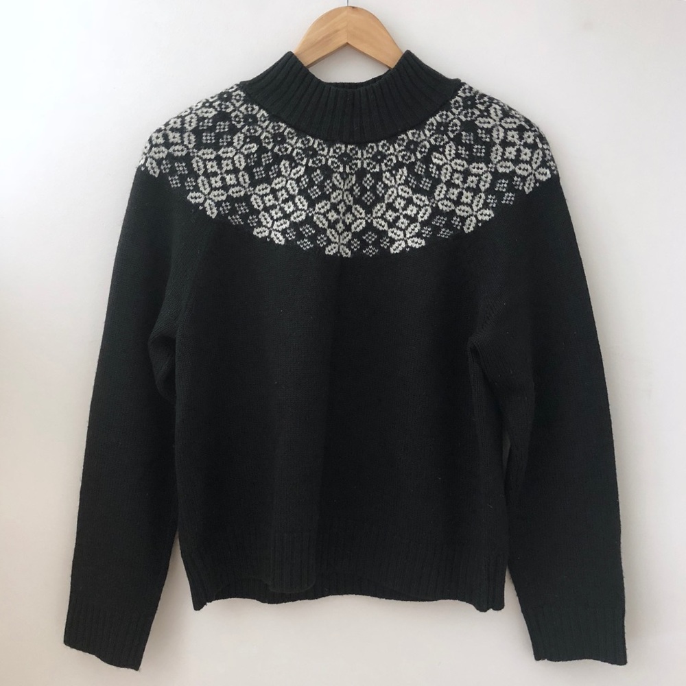 Liz Claiborne Italian Yarn Mock Neck Sweater
